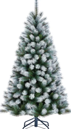 Black Box Kunstkerstbomen^ Trees Kingston Kunstkerstboom - H120 Cm - Frosted Green