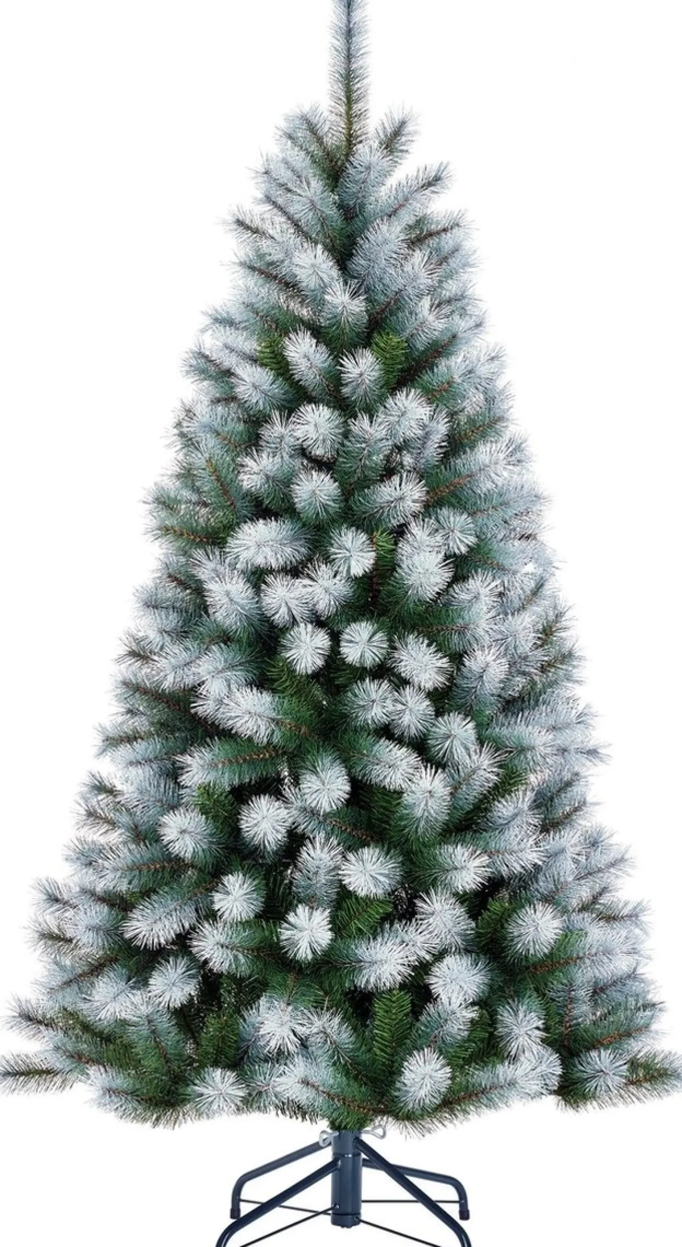 Black Box Kunstkerstbomen^ Trees Kingston Kunstkerstboom - H120 Cm - Frosted Green