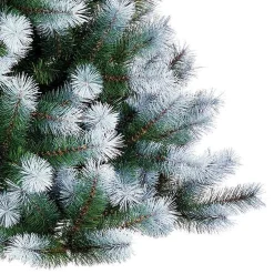 Black Box Kunstkerstbomen^ Trees Kingston Kunstkerstboom - H120 Cm - Frosted Green