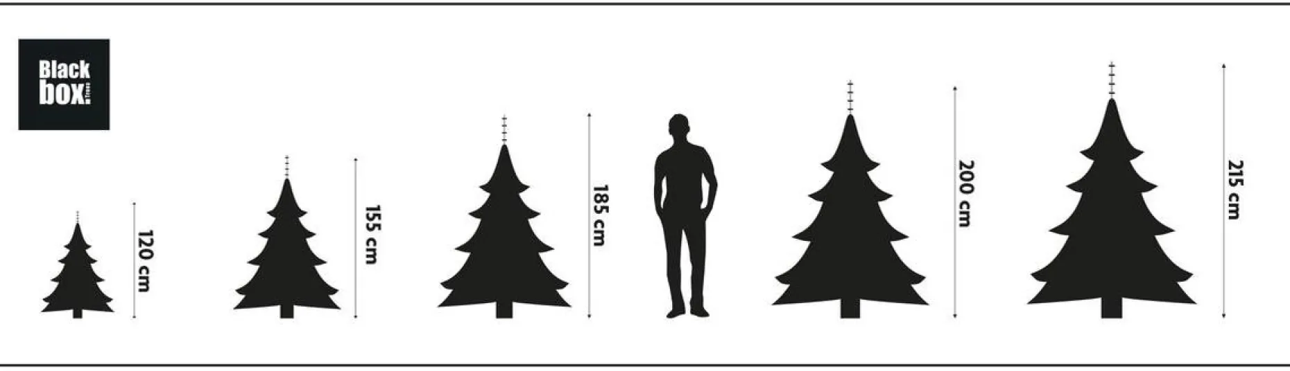 Black Box Kunstkerstbomen^ Trees - Lawson Kerstboom Met Burlap Led Werkt Op Batterijen Groen 40L Tips 102 - H90Xd48Cm - Kerstbomen
