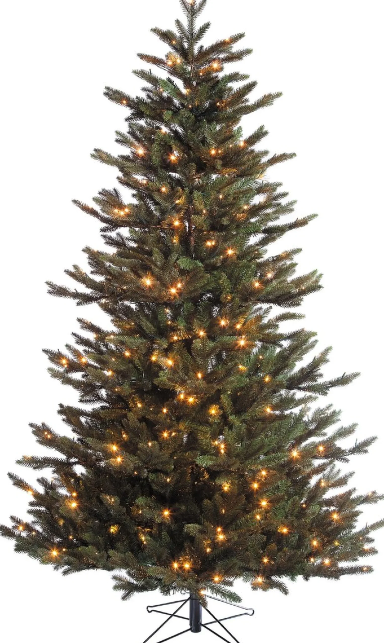Black Box Kunstkerstbomen^ Trees Macallan Kunstkerstboom Met Led Verlichting - H215 Cm - Groen