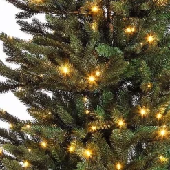 Black Box Kunstkerstbomen^ Trees Macallan Kunstkerstboom Met Led Verlichting - H215 Cm - Groen