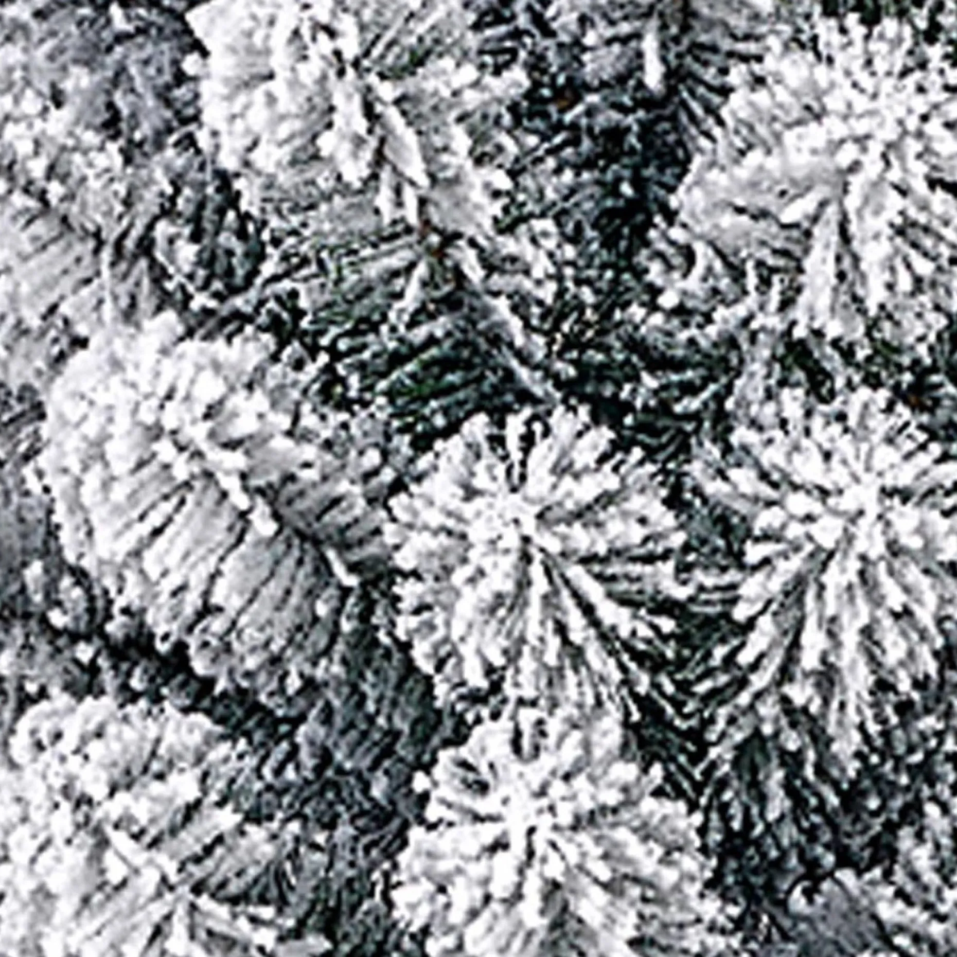 Black Box Kunstkerstbomen^ Trees Millington Kunstkerstboom - H120 Cm - Frosted Green