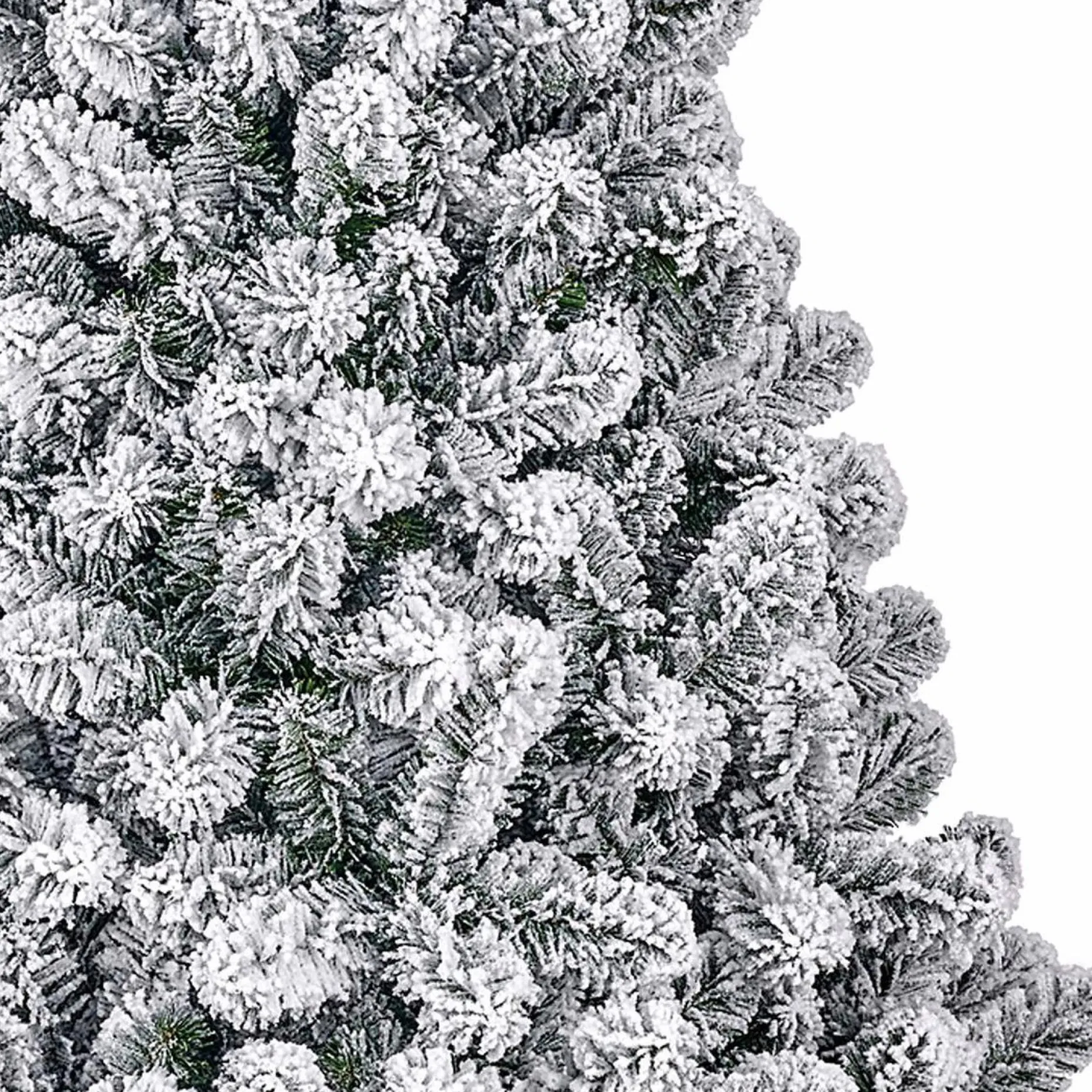 Black Box Kunstkerstbomen^ Trees Millington Kunstkerstboom - H120 Cm - Frosted Green