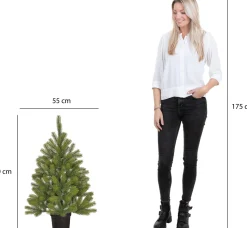 Black Box Kunstkerstbomen^ Trees Nigata Kunstkerstboom - H90 X O55 Cm - Groen