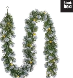 Black Box Trees Norton Guirlande Met Led Verlichting - L180 Cm - Frosted Green Flash Sale