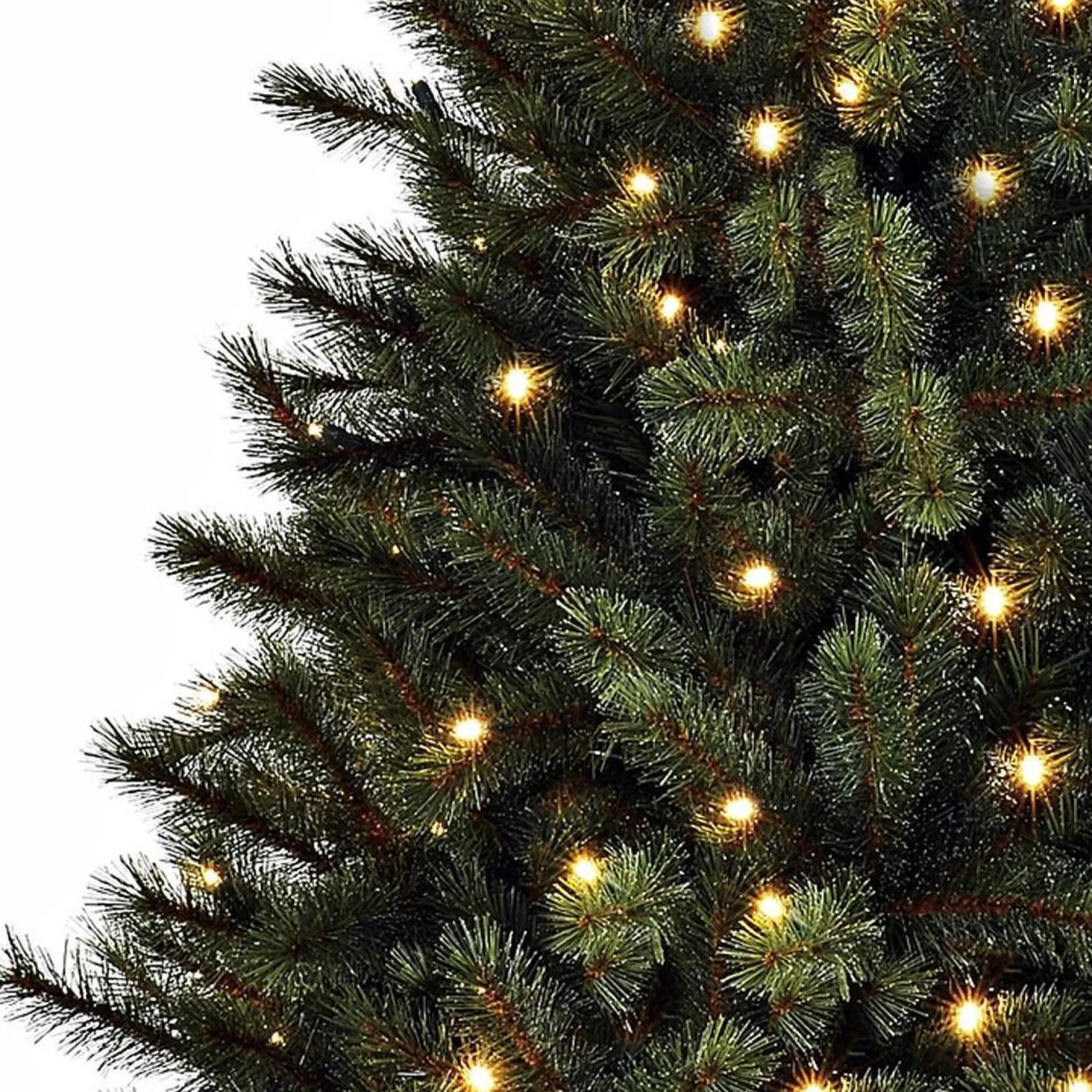 Black Box Kunstkerstbomen^ Trees Toronto Kunstkerstboom Met Led Verlichting - H185 Cm - Groen
