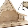 Solexpert Bouwpakket - Kerststal Met Zonnepaneel Online