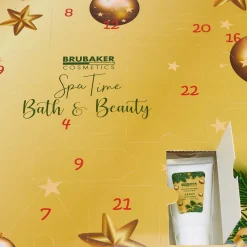 Brubaker Adventskalenders^ Cosmetics Beauty Advent Kalender 2023 - De Xxl Wellness Kerstkalender Voor Vrouwen En Meisjes - 24 X Lichaamsverzorging Producten & Spa Accessoires - Goud