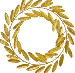 Bungalow Deur- Of Muurkrans Van Gouden Olijfblaadjes O35 Cm Cheap