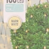 Merkloos Lichtgordijnen^Buxus Kerstverlichting - Lichtnet - Warm Wit - 90 X 90 Cm - 100 Led