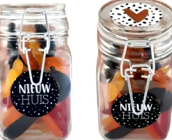 Merkloos Kerstpakketten^Cadeau Nieuw Huis Woning - Samenwonen - Housewarming - Sleutels - Ingepakt Cadeautje