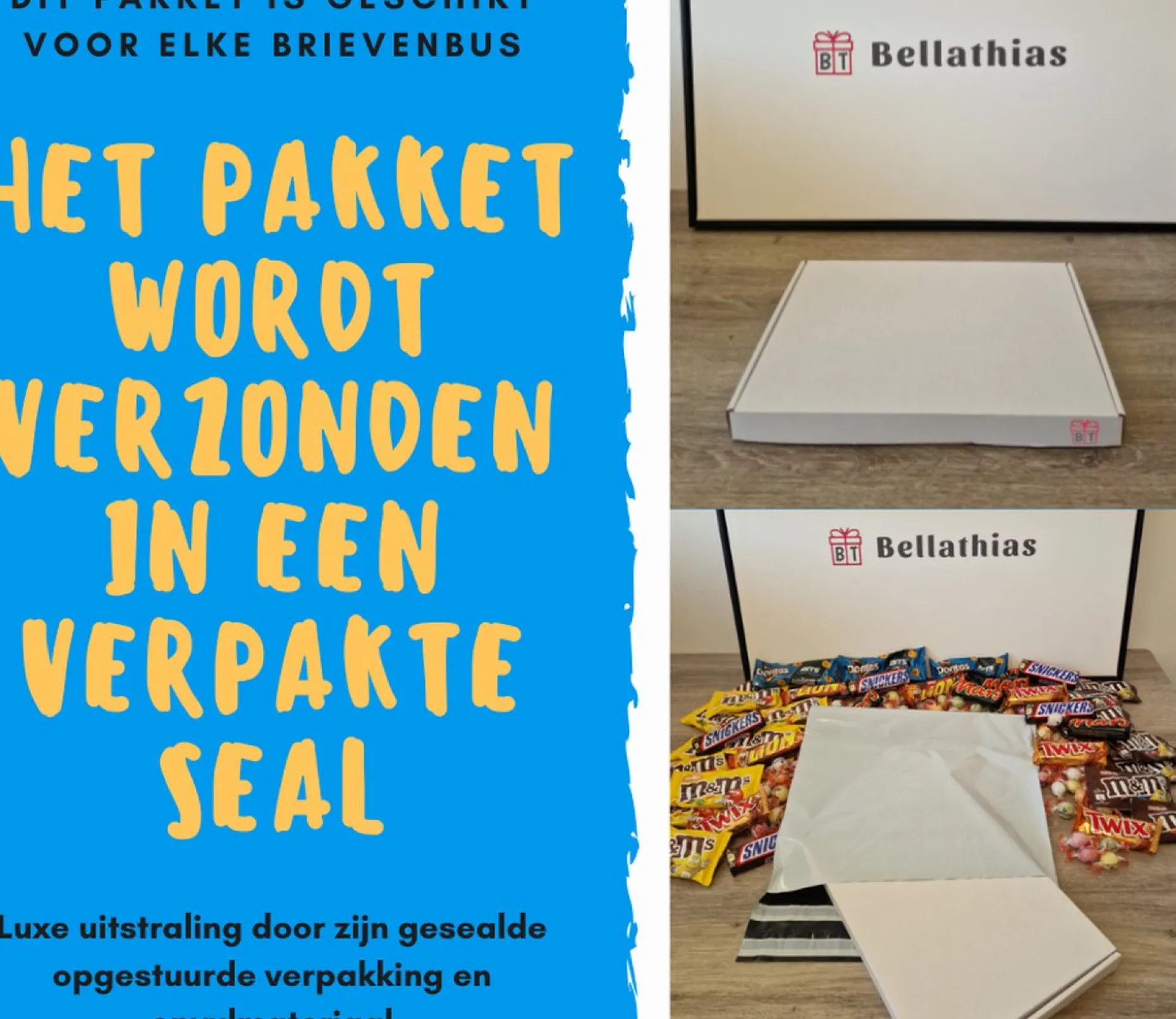 Bellathias Kerstpakketten^Cadeaupakket Filmpakket Xl – Leuke Cadeau - Pathe Thuis – Geschenkset – Geschenkpakket – Met Film Voucher