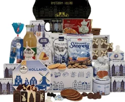 Benking Kerstpakketten^Cadeaupakket - Holland Pakket Nr 2 - Hollandse Cadeautjes | Pakket Met Diverse Hollandse Lekkernijen