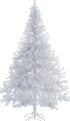 Casaria Kunstkerstbomen^ Kerstboom Pvc - Metalen Voet - 180 Cm