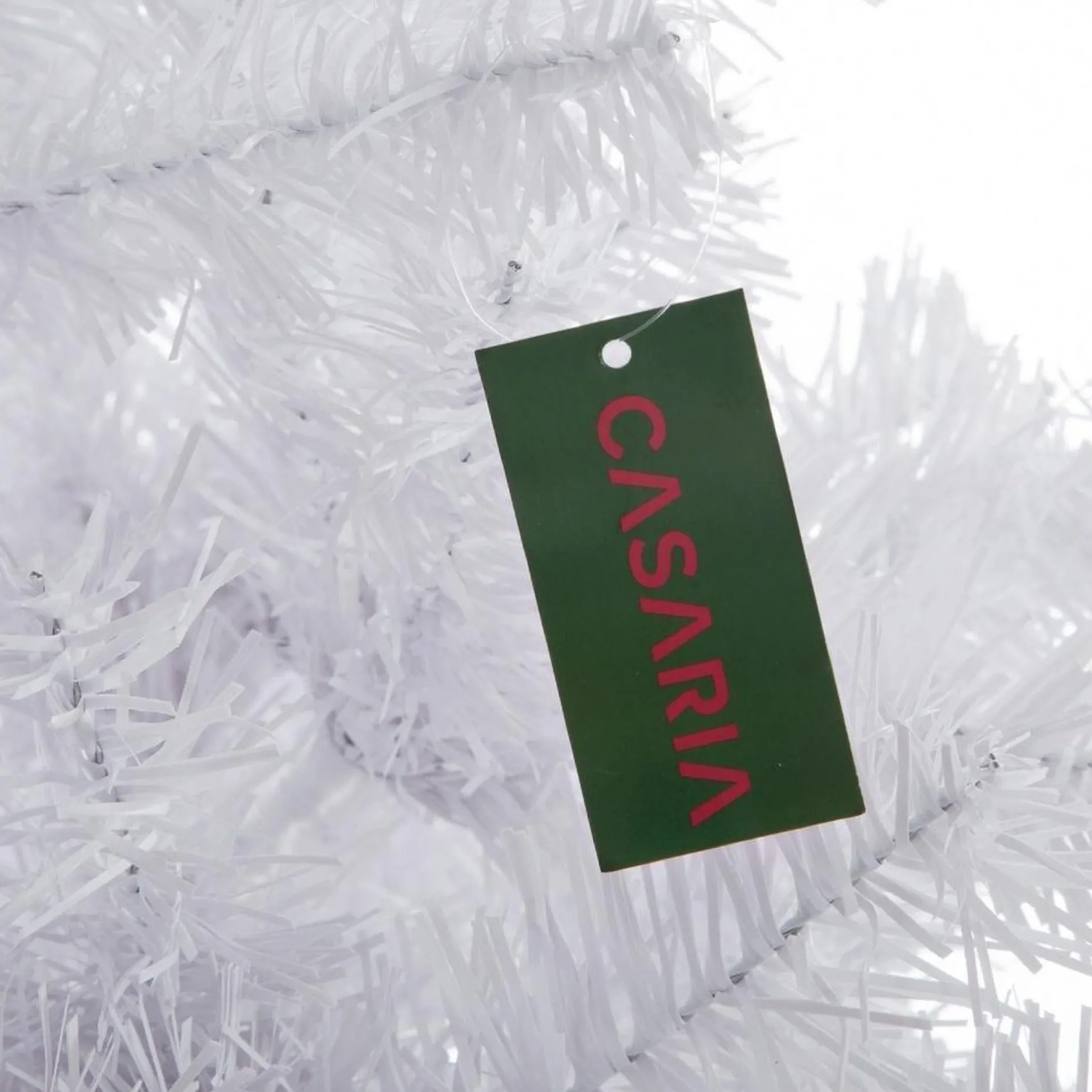 Casaria Kunstkerstbomen^ Kerstboom Pvc - Metalen Voet - 180 Cm