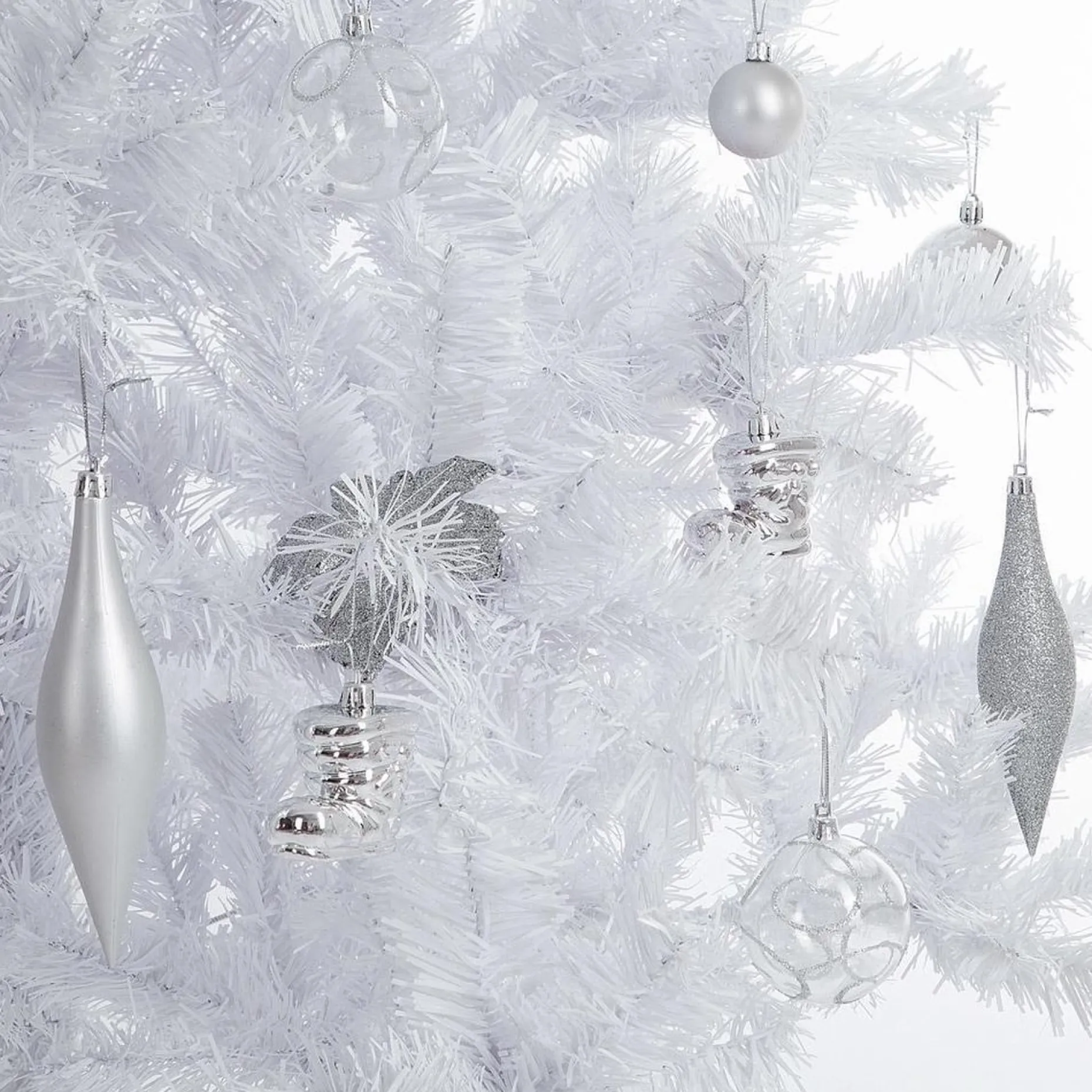 Casaria Kunstkerstbomen^ Kerstboom Pvc - Metalen Voet - 180 Cm