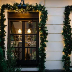 Casaria Kerstguirlande Met Verlichting - 10 M 160 Led's - Warmwit Cheap