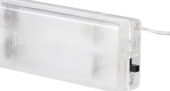 Casaria Kerstkrans 32Cm 20X Led Werkt Op Batterijen Deurkrans Kerstdeco Zilver Fashion