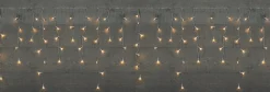 CBD Lichtgordijnen^ Ijspegel Verlichting - 720 X 60Cm - 360 Led Warm Wit - 5M Aanloopsnoer Transparant