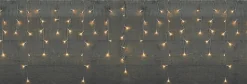 CBD Lichtgordijnen^ Ijspegel Verlichting - 720 X 60Cm - 360 Led Warm Wit - 5M Aanloopsnoer Transparant