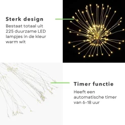 Cheqo Verlichte Kerstfiguren^® Kerst Tuinlantaarn - Tuinlamp Met Grondspies - Tuinverlichting Kerst - Kerstverlichting - Tuinsteker Lamp - 5 Stuks - Met Timer - Op Batterijen