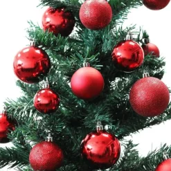 Christmas gifts Kerstballen Set In Opbergbox - 70 Kerstballen - Plastic/Kunststof - O4/5/6 Cm - Mat/ Glanzend/ Glitter Best