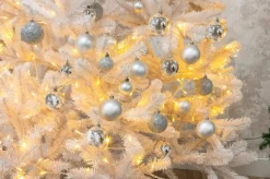Christmas gifts 70 Kerstballen In Opbergbox - Kunststof Kerstballen - O4/5/6 Cm - Mat/ Glanzend/ Glitter Fashion