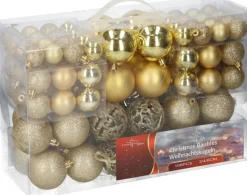 Christmas gifts Kerstballenset - 100 Stuks - 3/4/6Cm Clearance