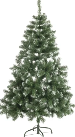 Christmas gifts Kunstkerstbomen^ Kerstboom Zilverspar Met Sneeuw - 90 Cm - 100 Toppen