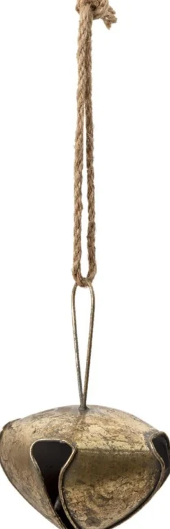 Clayre u0026 Eef Clayre & Eef Bel O 11X18 Cm Goudkleurig Metaal Fashion