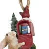 Clayre u0026 Eef Clayre & Eef Decoratie Hanger 5*5*10 Cm Meerkleurig Kunststof Kersthanger Kerstboomversiering Best