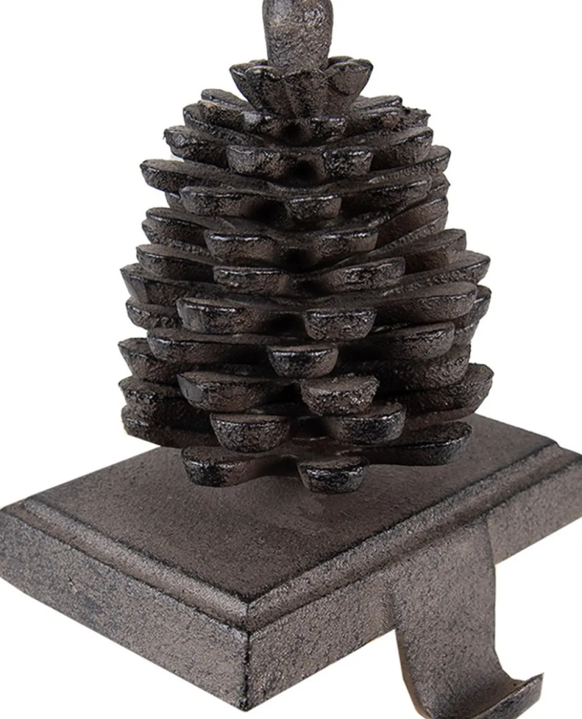 Clayre u0026 Eef Clayre & Eef Haak Kerstsok Dennenappel 11X9X13 Cm Bruin Ijzer Clearance