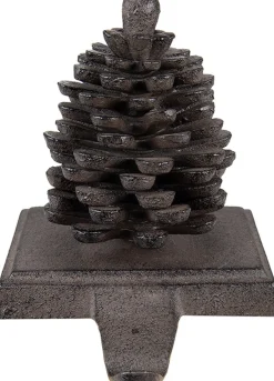 Clayre u0026 Eef Clayre & Eef Haak Kerstsok Dennenappel 11X9X13 Cm Bruin Ijzer Clearance