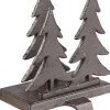 Clayre u0026 Eef Clayre & Eef Haak Kerstsok Kerstbomen 13X12X16 Cm Bruin Ijzer Discount