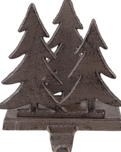Clayre u0026 Eef Clayre & Eef Haak Kerstsok Kerstbomen 13X12X16 Cm Bruin Ijzer Discount