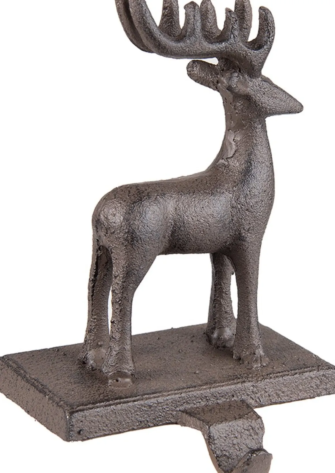 Clayre u0026 Eef Clayre & Eef Haak Kerstsok Rendier 13X11X21 Cm Bruin Ijzer Cheap