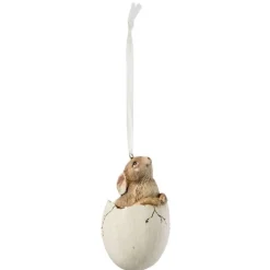 Clayre u0026 Eef Clayre & Eef Hanger Ei O 5X9 Cm Bruin Kunststof Paasdecoratie Cheap