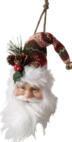 Clayre u0026 Eef Clayre & Eef Hanger Kerstman 10X9X28 Cm Kunststof Discount