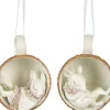 Clayre u0026 Eef Clayre & Eef Hanger Muis Set Van 2 10X7X6 Cm Beige Polyresin Cheap
