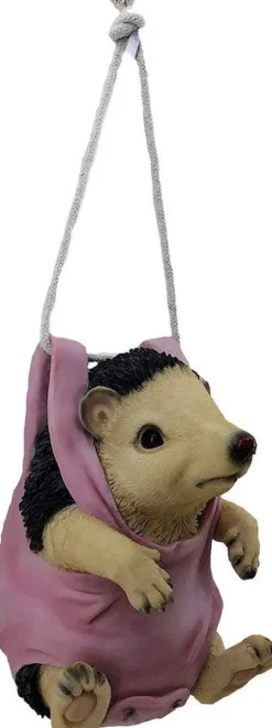 Clayre u0026 Eef Clayre & Eef Kersthanger Egel 13X10X17 Cm Bruin Roze Kunststof Kerstbal Cheap