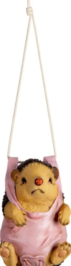 Clayre u0026 Eef Clayre & Eef Kersthanger Egel 13X10X17 Cm Bruin Roze Kunststof Kerstbal Cheap