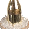 Clayre u0026 Eef Clayre & Eef Kersthanger Fles 13 Cm Goudkleurig Glas Kerstboomversiering Fashion