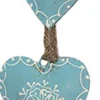 Clayre u0026 Eef Clayre & Eef Kersthanger Harten 8X60 Cm Blauw Ijzer Bloem Kerstbal New