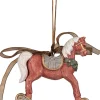 Clayre u0026 Eef Clayre & Eef Kersthanger Hobbelpaard 9 Cm Rood Polyresin Kerstboomversiering Online