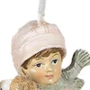 Clayre u0026 Eef Clayre & Eef Kersthanger Kind 11 Cm Roze Polyresin Kerstboomversiering Outlet