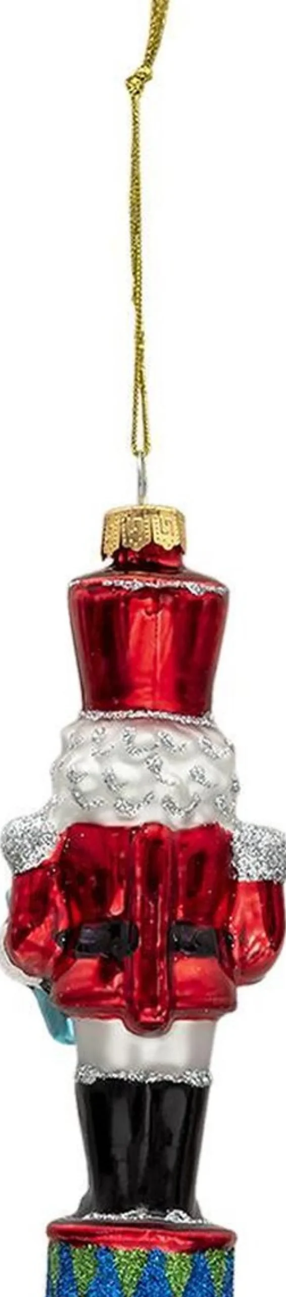 Clayre u0026 Eef Clayre & Eef Kersthanger Notenkraker 15 Cm Rood Groen Glas Kerstbal New