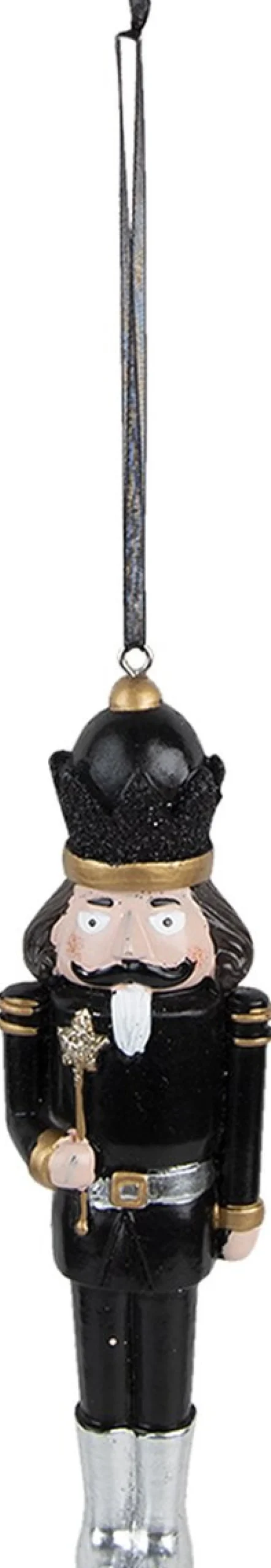 Clayre u0026 Eef Clayre & Eef Kersthanger Notenkraker 15 Cm Zwart Kunststof Kerstbal Online
