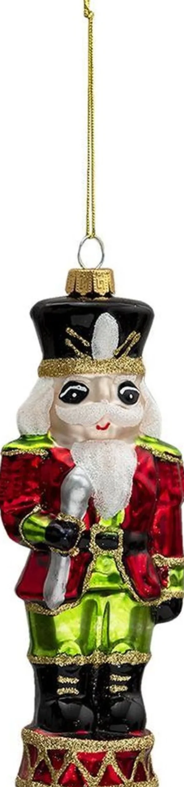 Clayre u0026 Eef Clayre & Eef Kersthanger Notenkraker 17 Cm Rood Groen Glas Kerstbal Online