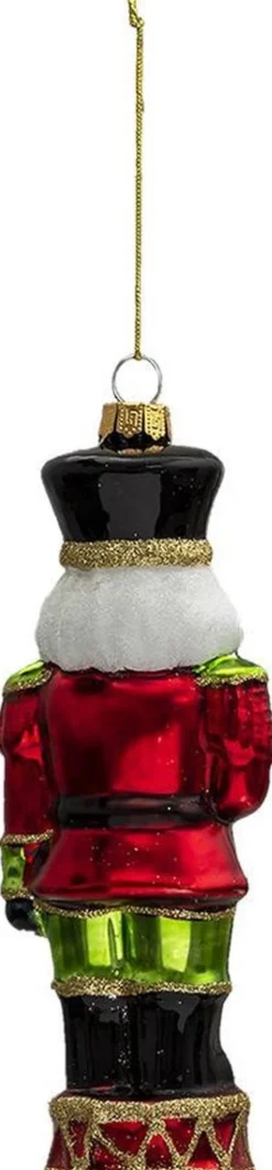 Clayre u0026 Eef Clayre & Eef Kersthanger Notenkraker 17 Cm Rood Groen Glas Kerstbal Online